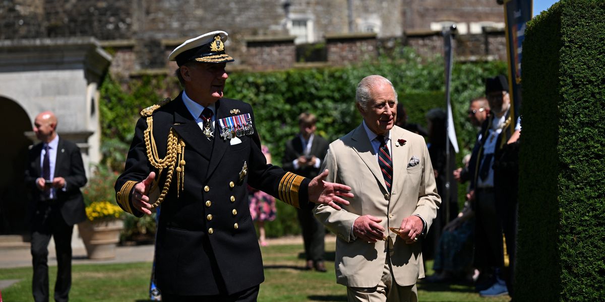 King Charles tours historic castle with ties to Winston Churchill and members of the Royal Family