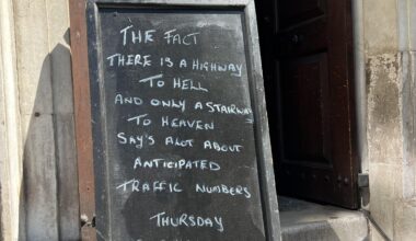 This church got jokes…