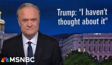 Lawrence: Today Trump proved there is no way he can fake sounding smart about anything