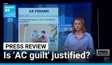 Is 'AC guilt' justified? French papers divided over use of air conditioning amid heatwave