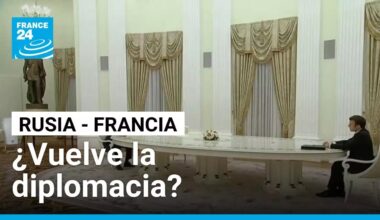 ¿Vuelve la diplomacia entre Francia y Rusia? Macron y Putin dialogan por primera vez desde 2022