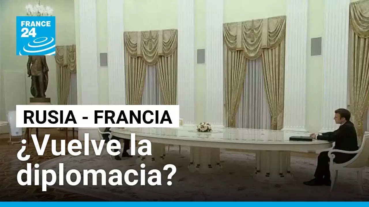 ¿Vuelve la diplomacia entre Francia y Rusia? Macron y Putin dialogan por primera vez desde 2022
