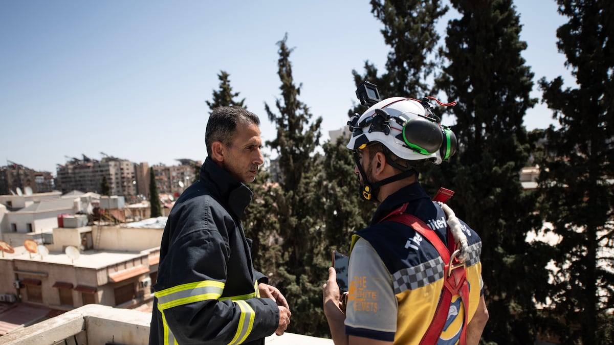 To rebuild from war, Syrian firefighters work to rebuild trust — in each other