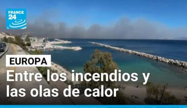 Europa se calienta: Grecia cierra la Acrópolis de Atenas y Francia combate incendios en Marsella