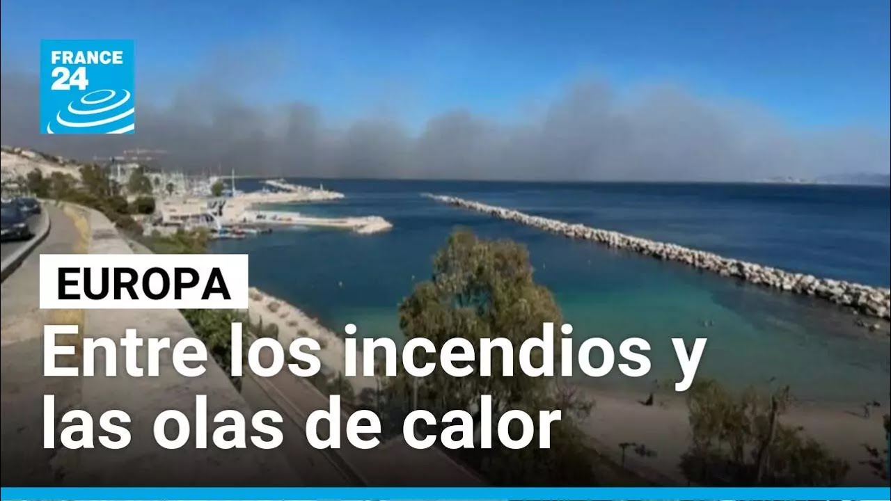 Europa se calienta: Grecia cierra la Acrópolis de Atenas y Francia combate incendios en Marsella