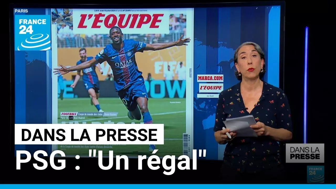 Mondial des clubs : "Faites que cette saison du PSG ne s'arrête jamais" • FRANCE 24