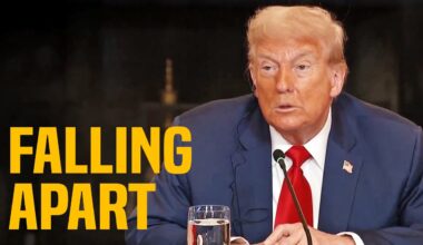 Disheveled Trump ADMITS he’s given up on being President!