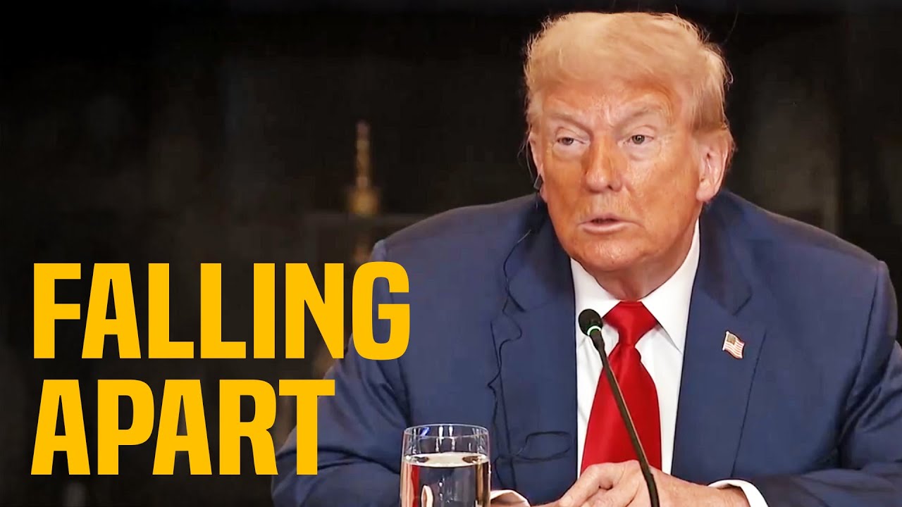 Disheveled Trump ADMITS he’s given up on being President!