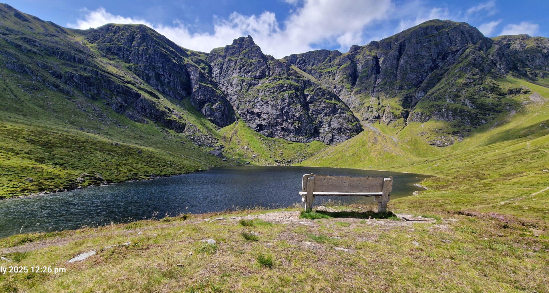 Just a random bench in Scotland