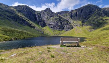 Just a random bench in Scotland