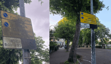 Just letting you know I cleaned the sign in college green