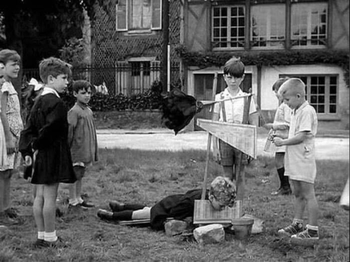 French Children Playing Outside (2025)