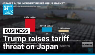 Trump applies pressure on Japan ahead of July 9 tariff deadline • FRANCE 24 English