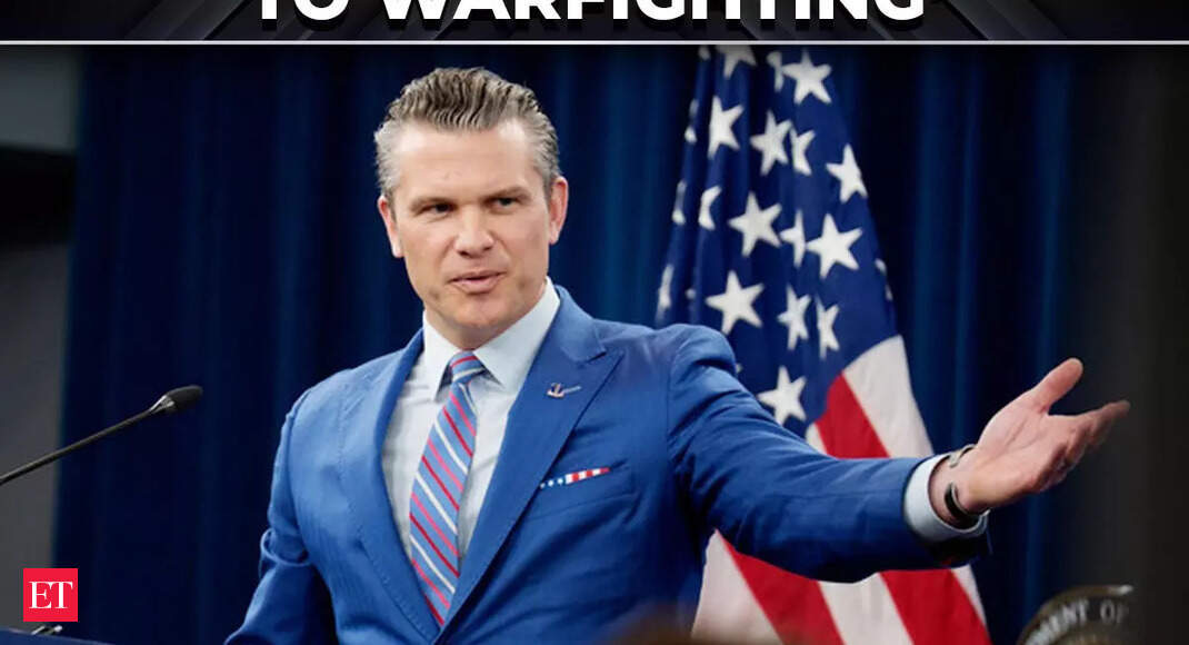 ‘DEI is dead at DOD’: Hegseth vows to restore warrior ethos in US military under Trump’s orders - The Economic Times Video