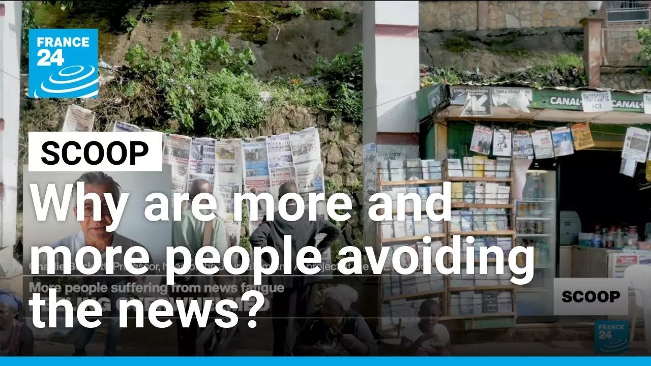 Why are more and more people avoiding the news? • FRANCE 24 English