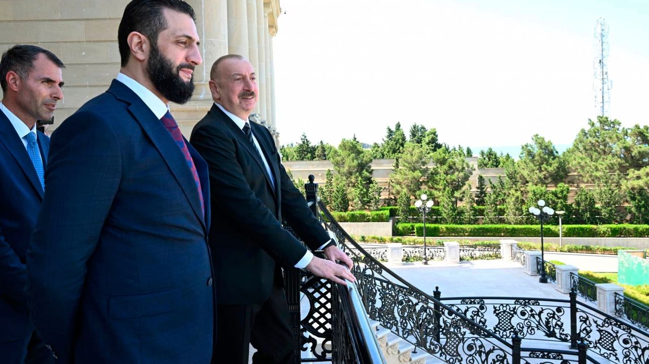 Leaders of Azerbaijan and Syria discuss energy cooperation as they rebuild ties