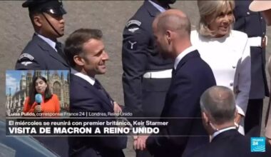¿Cómo ha sido el recibimiento a Macron en su visita de Estado en Reino Unido? • FRANCE 24