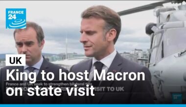King Charles hosts France's Macron in first European state visit since Brexit • FRANCE 24 English