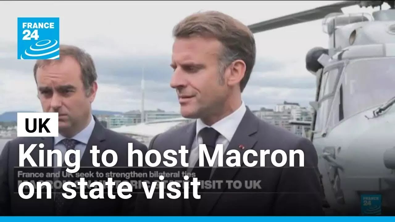 King Charles hosts France's Macron in first European state visit since Brexit • FRANCE 24 English