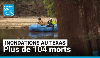 Inondations au Texas : 27 victimes dans un camp de vacances, plus de 104 morts au total