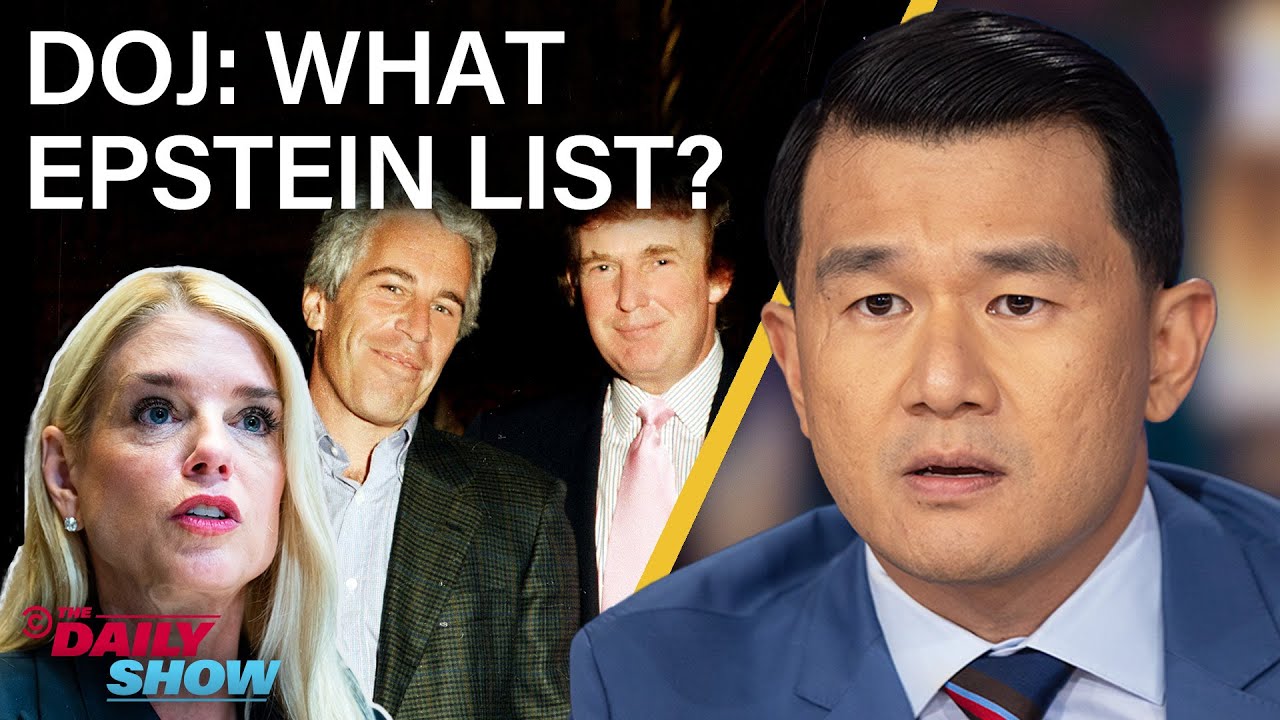 DOJ Erases Epstein & Netanyahu Kisses Trump's Ass With Peace Prize Nom | The Daily Show