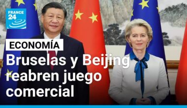 Unión Europea exige a China un comercio justo en plena escalada arancelaria • FRANCE 24 Español