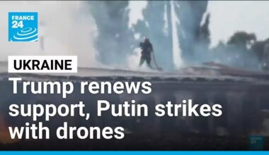 Ukraine: Trump renews arms support as Putin strikes with major drone attack • FRANCE 24 English
