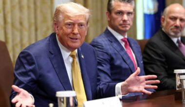Trump calls Hegseth ‘Secretary of War’ as he confuses drone video for Fox News appearance