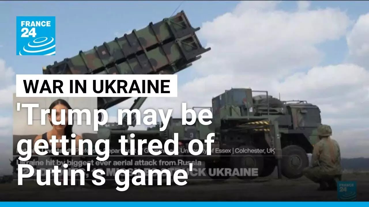 'Trump may be finally be getting tired of Putin's game', analyst says • FRANCE 24 English