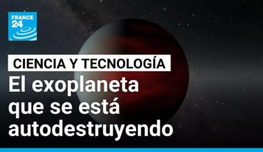 Un exoplaneta se estaría autodestruyendo al acercarse a su sol • FRANCE 24 Español