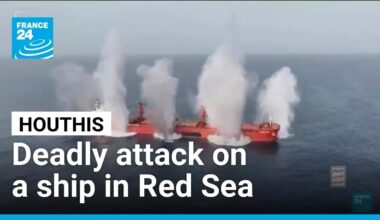 Houthis sink Liberian cargo ship in Red Sea attack, several crew dead • FRANCE 24 English