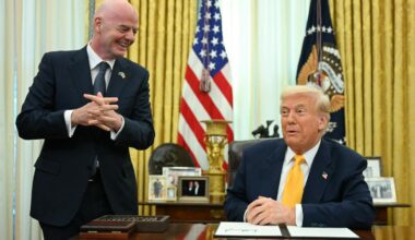 Trump and Infantino's 'bromance' at the Club World Cup