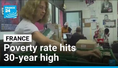 French poverty rate hits 30-year high • FRANCE 24 English