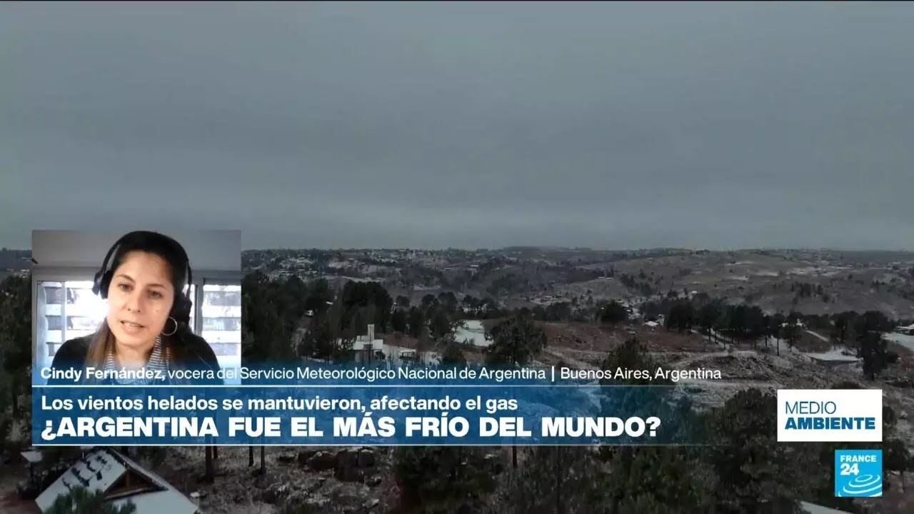 ¿Cómo Argentina y Chile llegaron a ser los países más fríos del mundo? • FRANCE 24 Español
