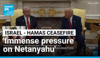 Pressure mounts on Netanyahu to secure Gaza ceasefire deal • FRANCE 24 English