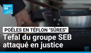 Poêles en téflon "sûres" : Tefal du groupe SEB attaqué en justice • FRANCE 24