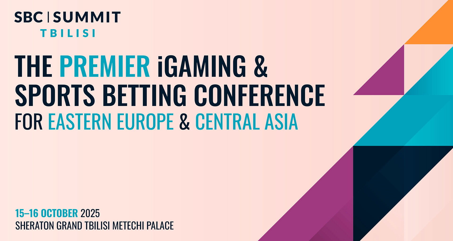 SBC Summit Tbilisi 2025 to spotlight Eastern Europe and Central Asia’s high-growth iGaming markets