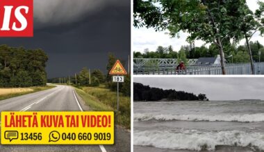 Kesämyrsky: Täällä ukkostaa eniten - Ilta-Sanomat