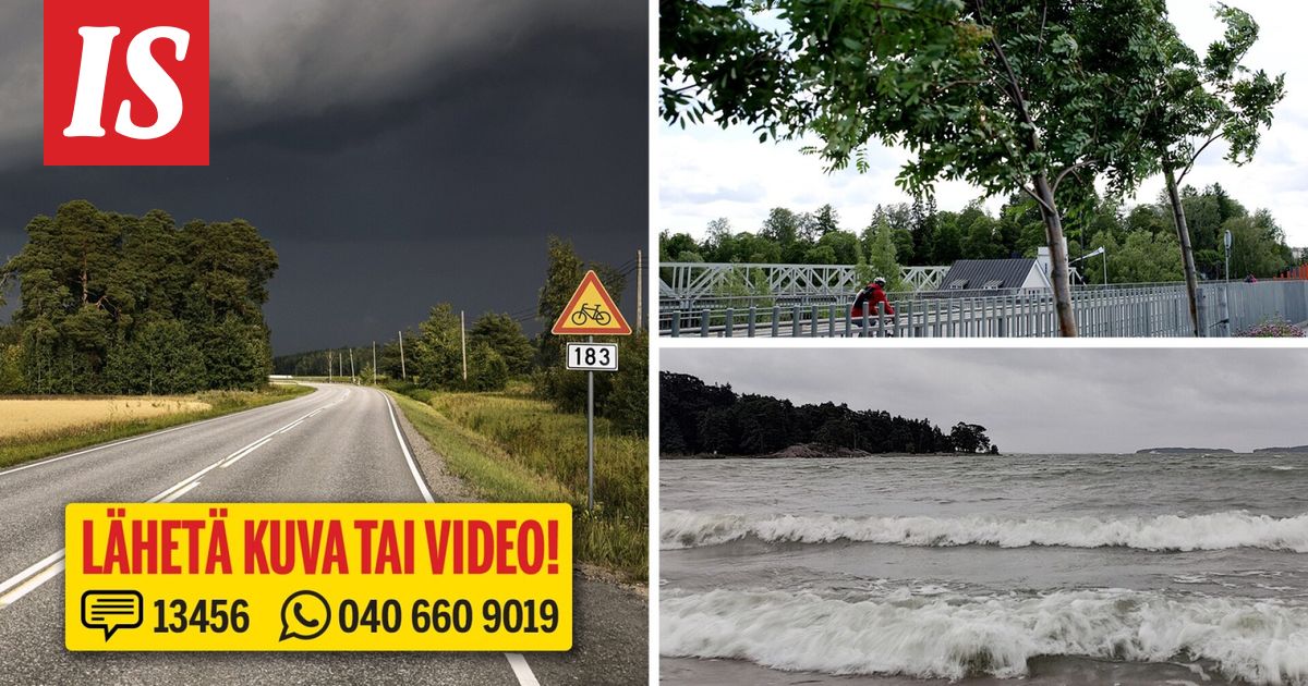 Kesämyrsky: Täällä ukkostaa eniten - Ilta-Sanomat
