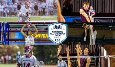 Six Men's Student-Athletes Earn College Sports Communicators At-Large Academic All-District Honors