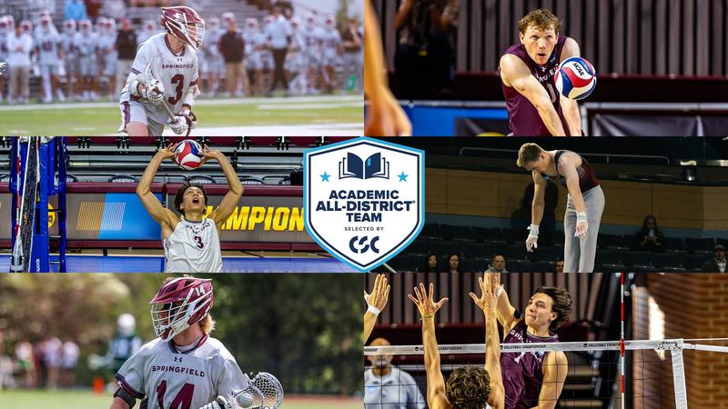 Six Men's Student-Athletes Earn College Sports Communicators At-Large Academic All-District Honors