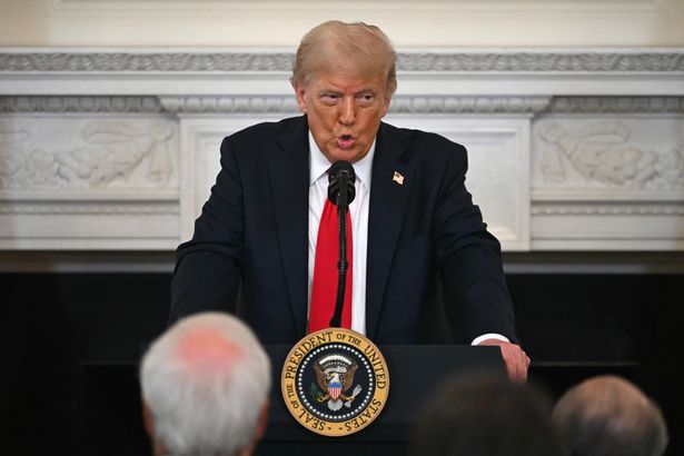 US President Donald Trump 