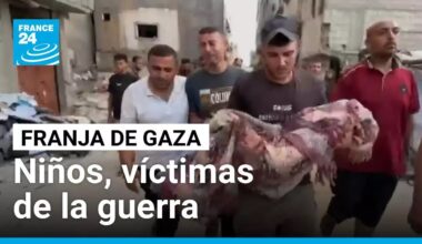 Ataques israelíes en Gaza se cobran las vidas de varios niños