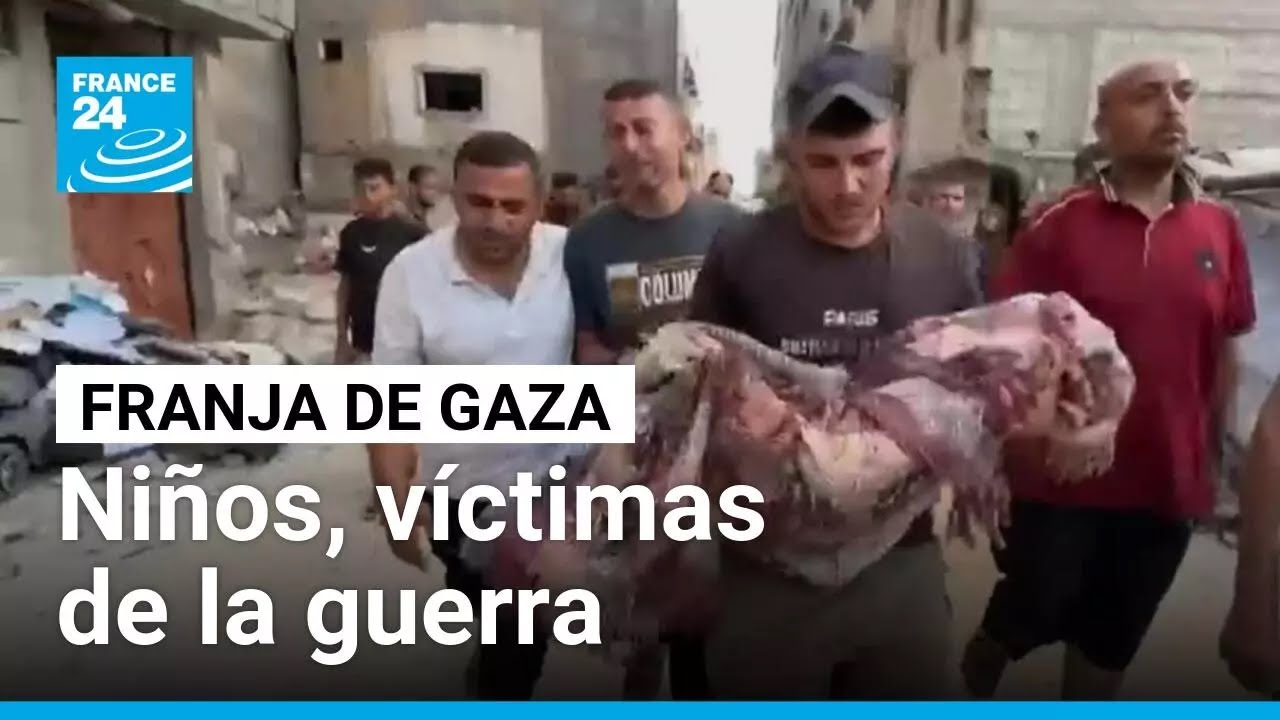Ataques israelíes en Gaza se cobran las vidas de varios niños