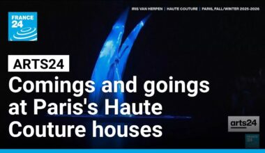 Comings and goings at Paris's Haute Couture houses • FRANCE 24 English