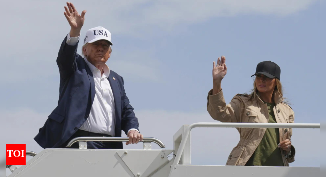 'They just bombed a nursing home': Trump claims Melania's remarks pushed for stronger action on Russia; US president pledges billions for Ukraine