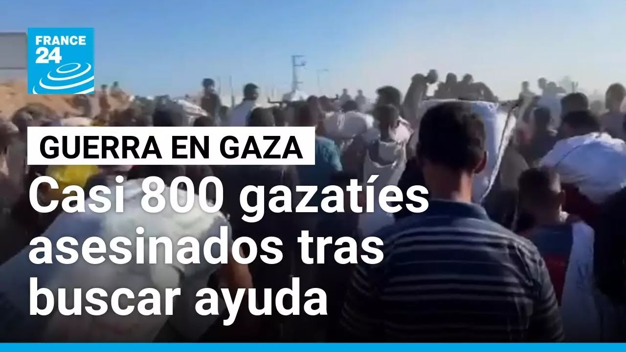 ONU: casi 800 gazatíes han sido asesinados mientras buscaban ayuda humanitaria