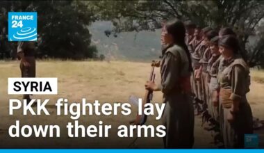 Syria: PKK fighters lay down their arms marking a 'irreversible turning point' • FRANCE 24 English