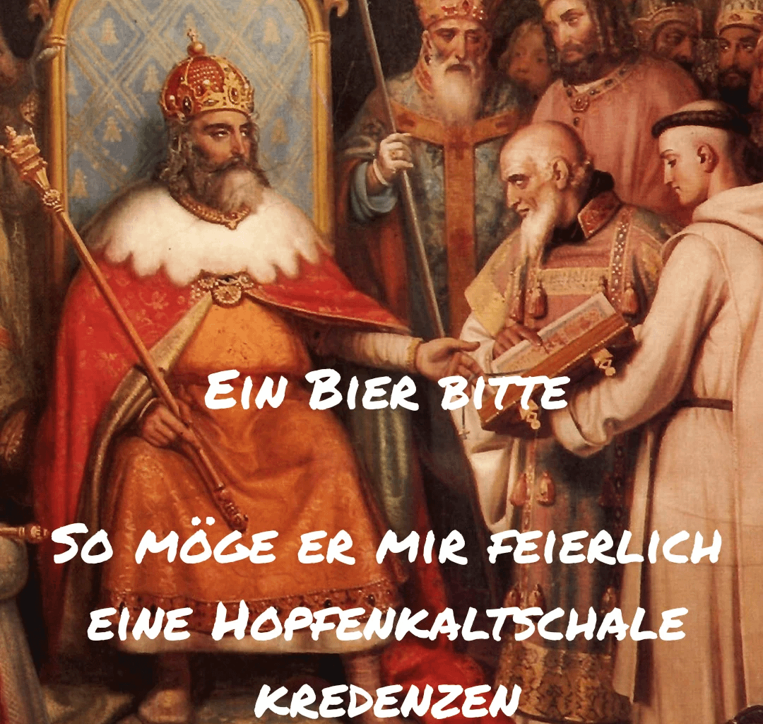 Bierbestellung ☝️🧐