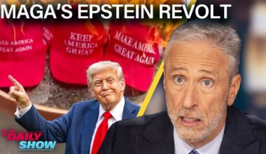 Jon on Trump’s Epstein Meltdown, MAGA's Mutiny & Elmo’s Antisemitic Tweets | The Daily Show